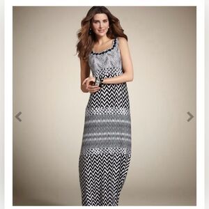 NWT Chicos Embellished Tank Maci Dress